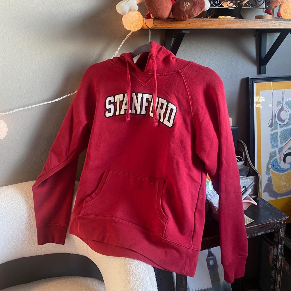 Stanford Collegiate Red Hoodie - Women’s M